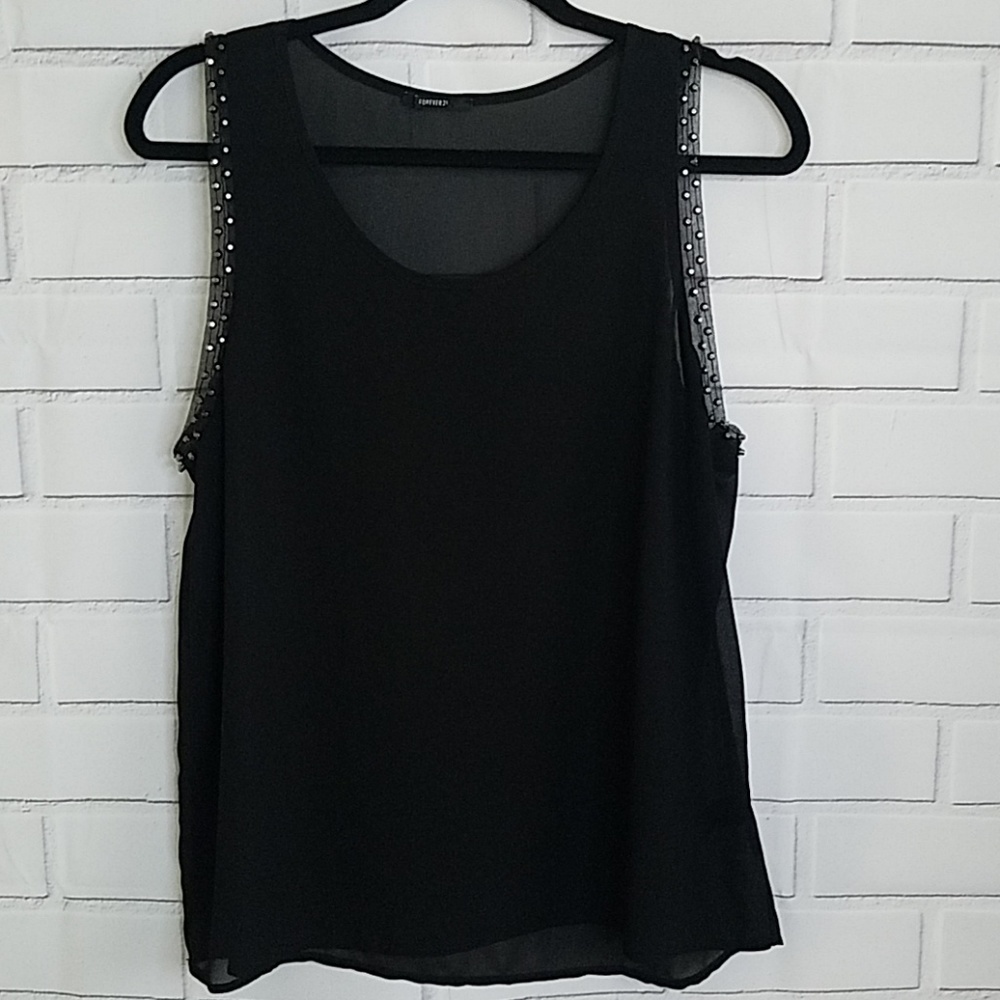 FOREVER 21 | SHEER BLOUSE